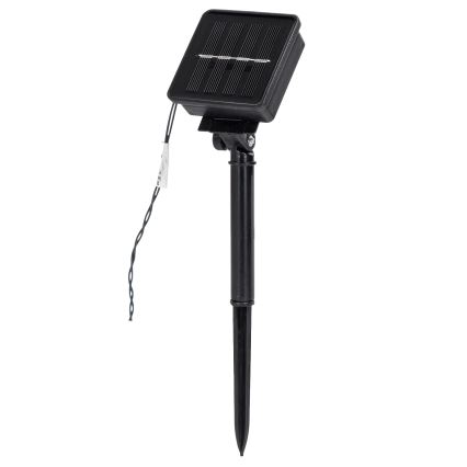 Aigostar - LED solárny vianočný reťazec 200 LED, 8 režimov, 22 m, IP65, viacfarebný, 800 mAh