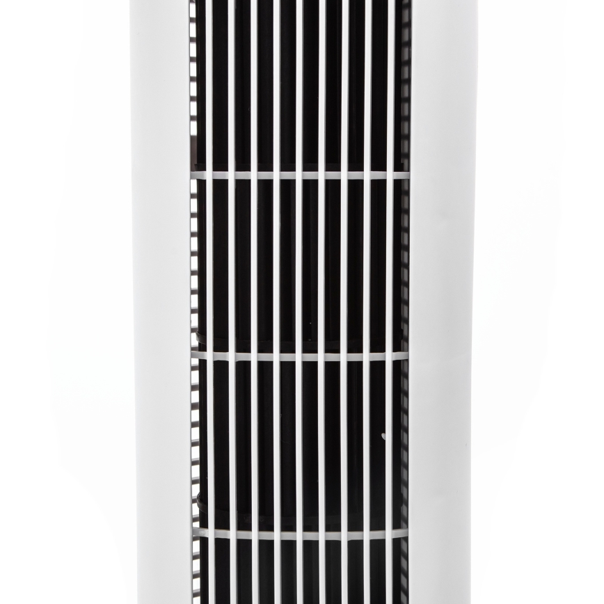 Aigostar - Stĺpový ventilátor 50W/230V biely + diaľkové ovládanie