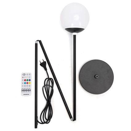 Aigostar - LED RGBW stmievateľná stojacia lampa MESH LED/8W/230V + diaľkové ovládanie