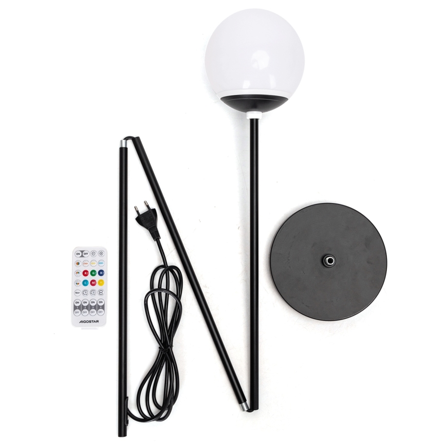 Aigostar - LED RGBW stmievateľná stojacia lampa MESH LED/8W/230V + diaľkové ovládanie