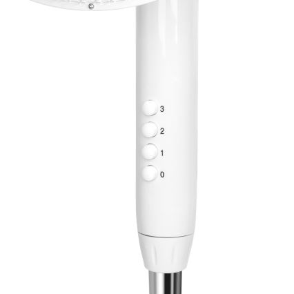 Aigostar - Stojanový ventilátor 50W/230V 120 cm biela