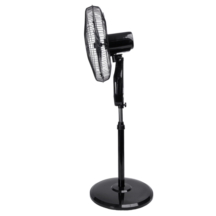 Aigostar - stojanový ventilátor 60 W/230 V, 130 cm, čierny + diaľkové ovládanie