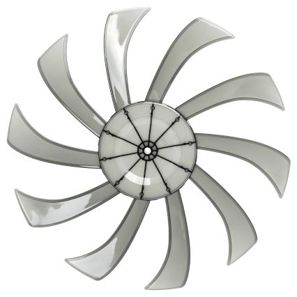 Aigostar - Stojanový ventilátor 60W/230V čierna + diaľkové ovládanie