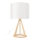 Aigostar - Stolná lampa 1xE27/60W/230V borovica