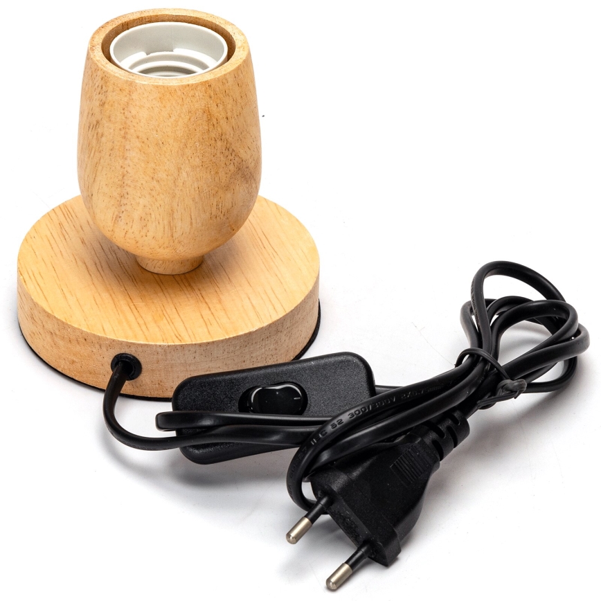 Aigostar - Stolná lampa 1xE27/60W/230V kaučukovník