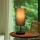 Aigostar - Stolná lampa s USB portom 1xE27/40W/230V čierna