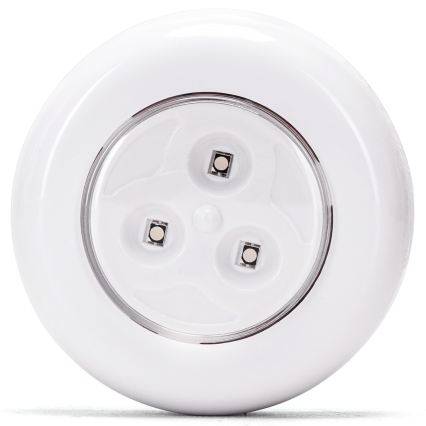 Aigostar - SÚPRAVA 3x LED RGB Prenosné nočné svietidlo LED/3xAAA + diaľkové ovládanie