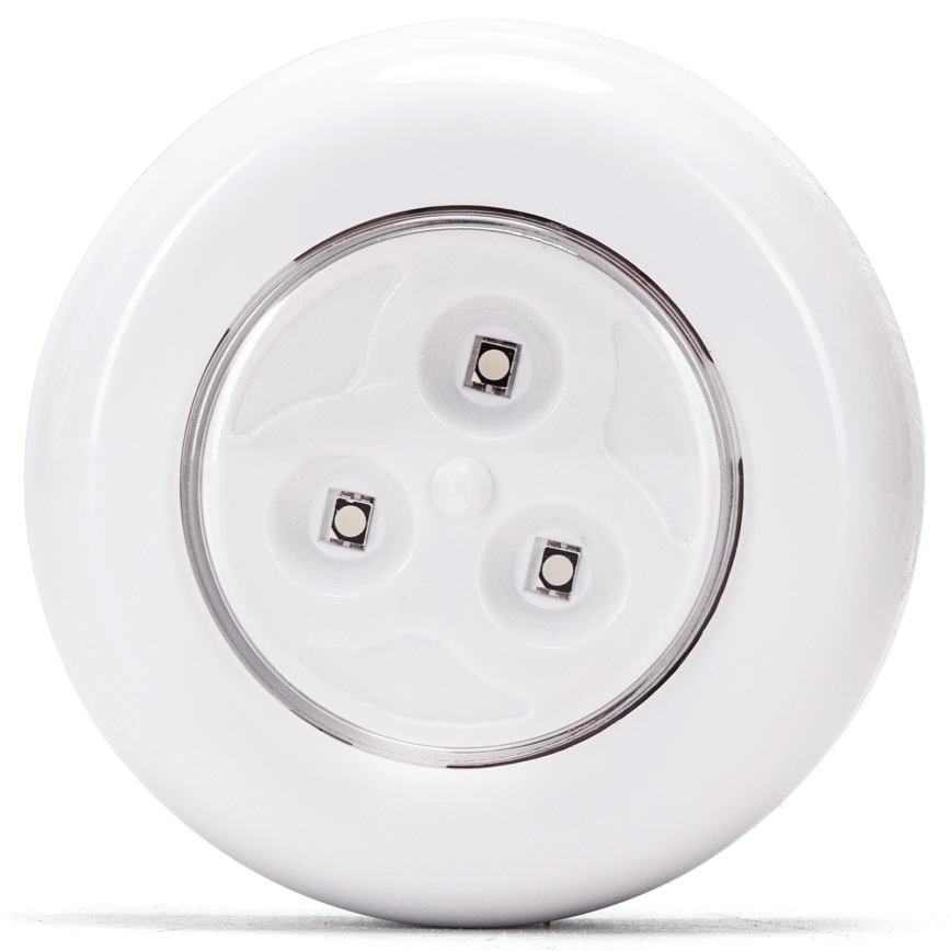 Aigostar - SÚPRAVA 3x LED RGB Prenosné nočné svietidlo LED/3xAAA + diaľkové ovládanie