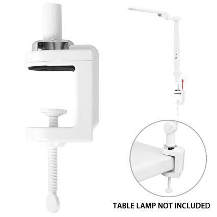 Aigostar - Svorka na stolnú lampu biela