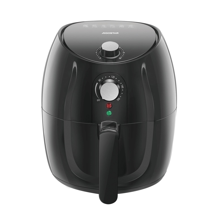 Aigostar - Teplovzdušná fritéza 1500W/230V 3,5l čierna