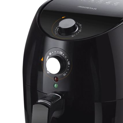 Aigostar - Teplovzdušná fritéza 1500W/230V 3,5l čierna