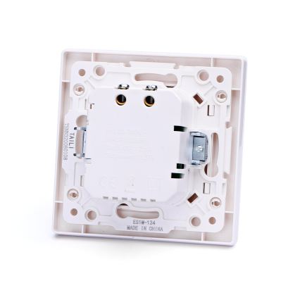 Aigostar - USB napájacia zásuvka s rámikom 2x USB-A biela