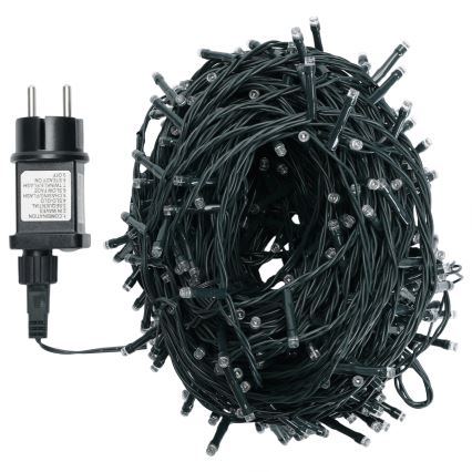 Aigostar - LED vonkajší svetelný reťazec 500×LED/8 funkcií 50 m IP44 teplá biela