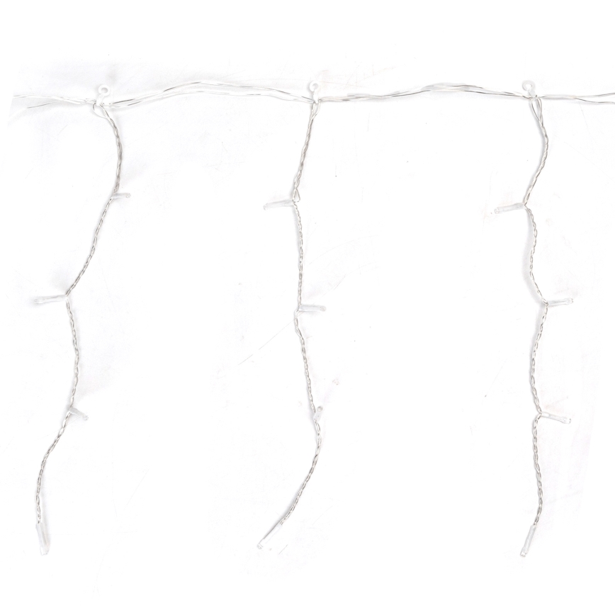 Aigostar - LED Vonkajší  reťaz 300xLED/8 funkcií 15x0,4 m IP44 studená biela