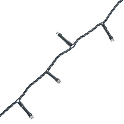 Aigostar - LED vonkajší reťaz 500xLED/8 funkcií 4xAA 25,3 m IP44 teplá biela