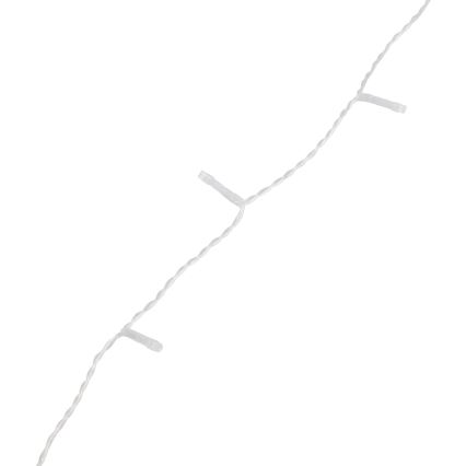 Aigostar - LED vonkajšia vianočná reťaz 300xLED/8 funkcií 3x1m IP44 studená biela + diaľkové ovládanie