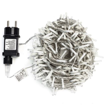 Aigostar - LED vonkajší vianočný reťazec 400xLED/8 funkcií 20m IP44 teplá biela