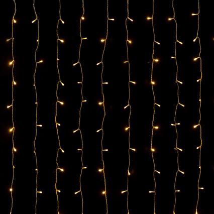 Aigostar - LED vonkajší vianočný reťazec 558xLED 3x1,8m IP44 teplá biela