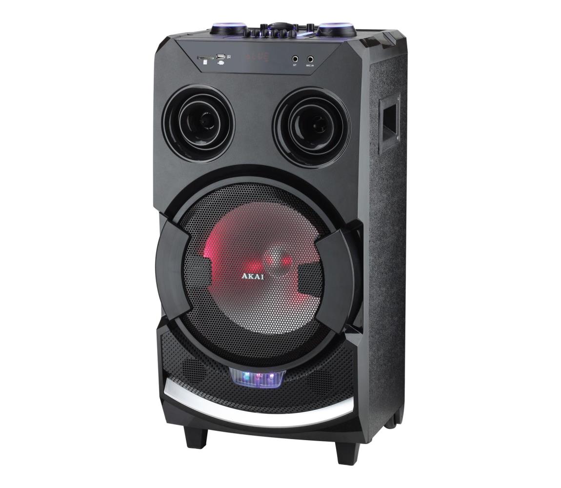 AKAI ABTS-112 - Bezdrôtový reproduktor 300W/230V 7000 mAh + diaľkový ovládač ABTS-112