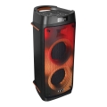 AKAI PARTY BOX 810 - Bezdrôtový reproduktor 65W/230V 5000 mAh + diaľkové ovládanie