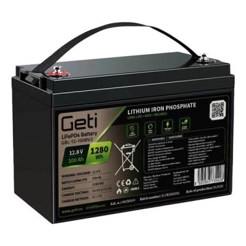 Akumulátor LiFePO4 12,8 V / 100 Ah