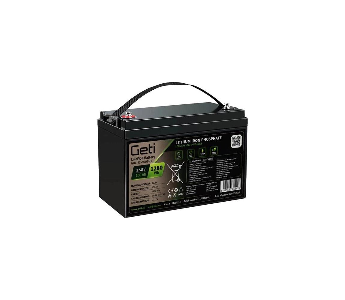 Geti Akumulátor LiFePO4 12,8 V / 100 Ah 04250914