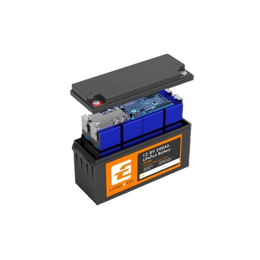Akumulátor LiFePO4 pre solárne systémy 12,8 V/200 Ah IP66