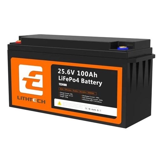 Akumulátor LiFePO4 pre solárne systémy 25,6V/100Ah IP66