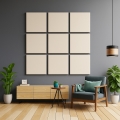 Akustický panel SILENCE 58x58 cm krémový