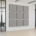 Akustický panel SILENCE 58x58 cm sivý