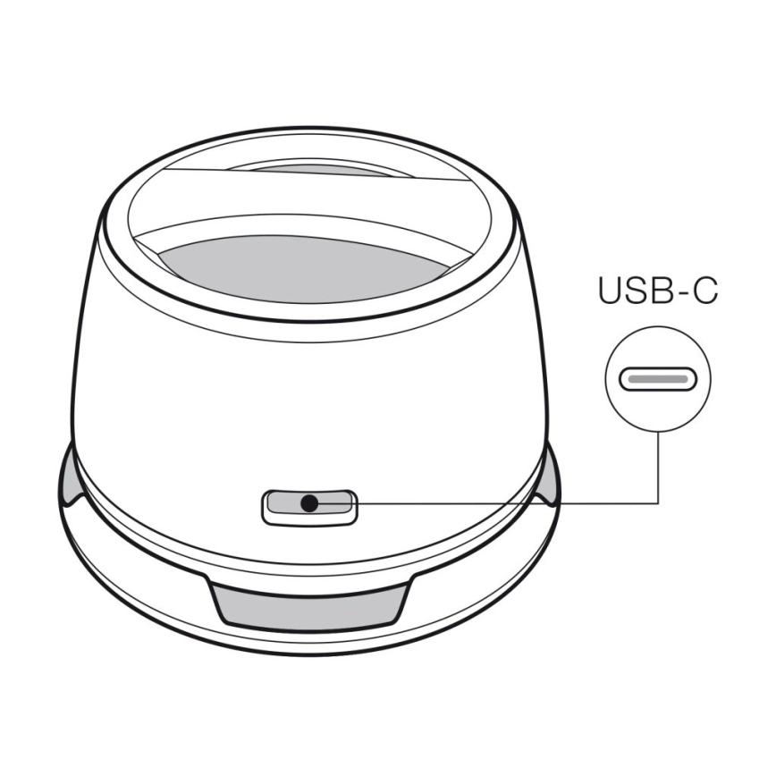 Aligator ABSMB01 - Magnetický reproduktor Mini Beat pre MagSafe, 400 mAh, čierna