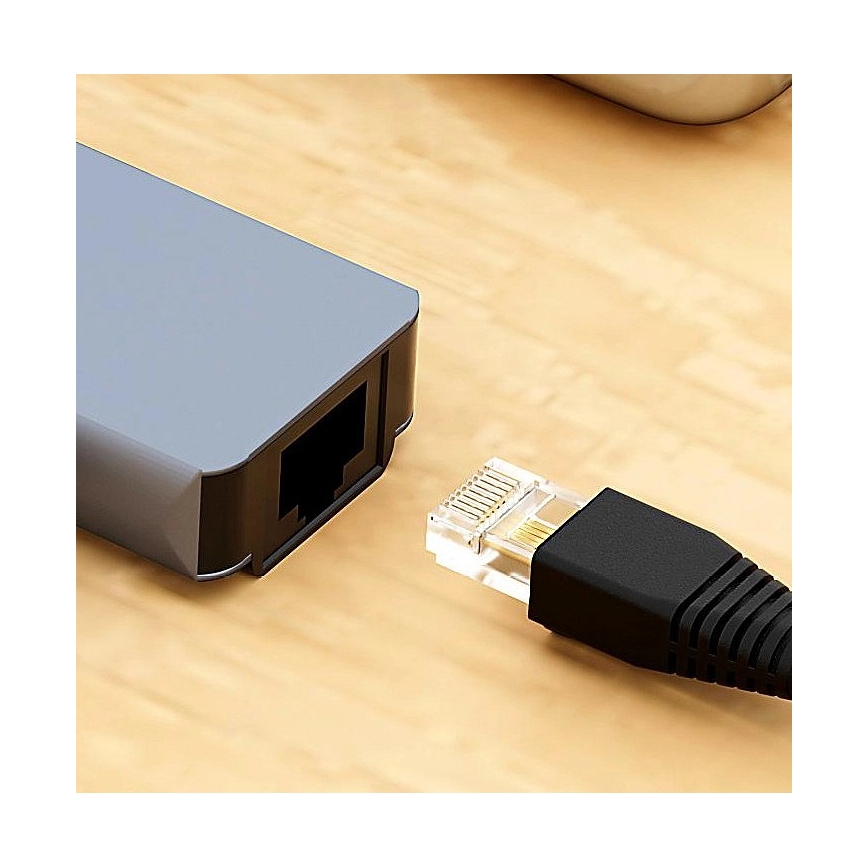 Aligator AHUB001 - USB-C rozbočovač 8 v 1