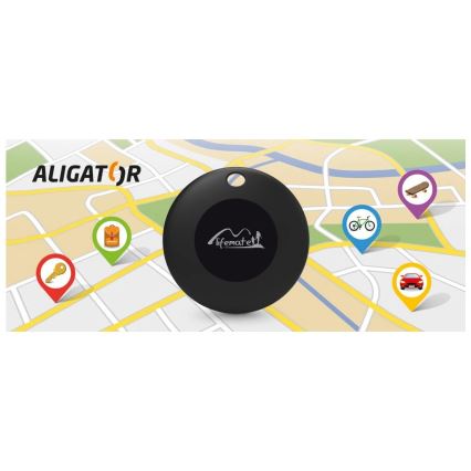Aligator APD001 - Lokalizátor Life Tag 1xCR2032 IP65 čierna