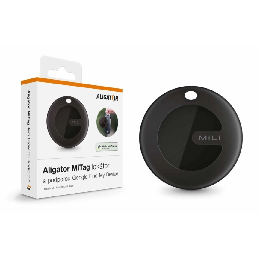 Aligator APD003 - Lokátor MiTag 1xCR2032 IP67 čierna
