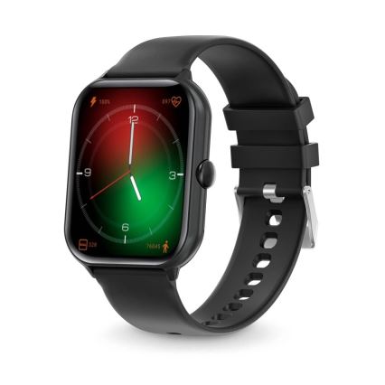 Aligator AW10BK - Inteligentné hodinky Watch GO 220 mAh IP67 čierna