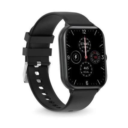 Aligator AW10BK - Inteligentné hodinky Watch GO 220 mAh IP67 čierna