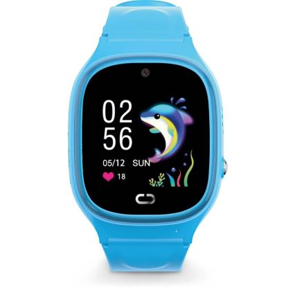 Aligator AW11BE - Inteligentné hodinky Watch Junior 2 450 mAh IP67 Wi-Fi modré