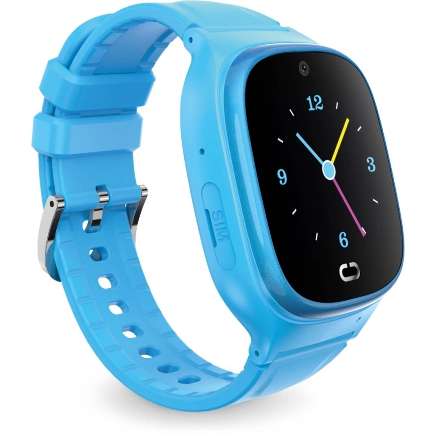Aligator AW11BE - Inteligentné hodinky Watch Junior 2 450 mAh IP67 Wi-Fi modré