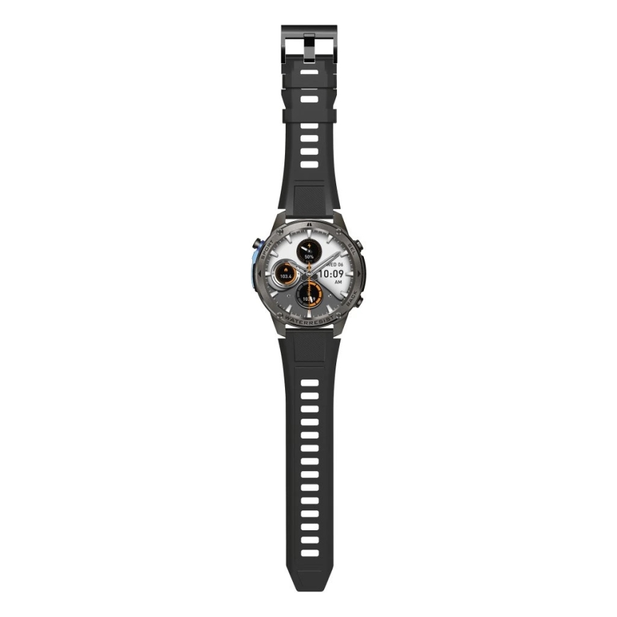 Aligator AW12BK - inteligentné hodinky Watch s GPS, 500 mAh batéria, IP69K, čierne