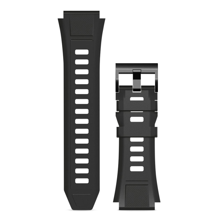 Aligator AW12BK - inteligentné hodinky Watch s GPS, 500 mAh batéria, IP69K, čierne