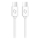 Aligator DATKP47 - USB kábel USB-C / USB-C 100 W Power Delivery 1,5 m biela