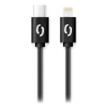Aligator DATKP50 - USB kábel USB-C / Lightning, 30 W Power Delivery, 1,5 m, čierny