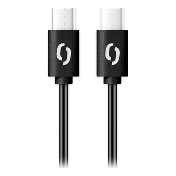 Aligator DATKP54 - USB kábel USB-C / USB-C 65W Power Delivery 0,5 m čierny