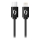 Aligator DATKP60 - USB kábel USB-C / Lightning, 30 W s Power Delivery, 2,5 m, čierny