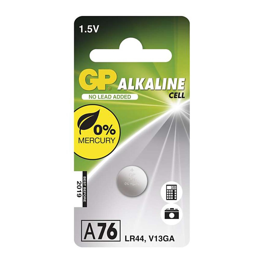 Alkalická batéria gombíková A76 GP ALKALINE 1,5V/110 mAh