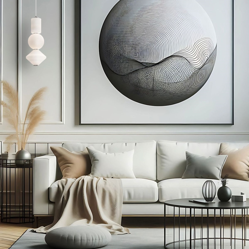 Alora Mood - LED luster na lankách BIJOU LED/20W/230V 3000K matný chróm