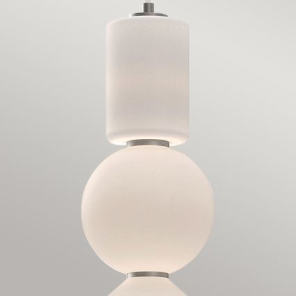 Alora Mood - LED luster na lankách BIJOU LED/20W/230V 3000K matný chróm