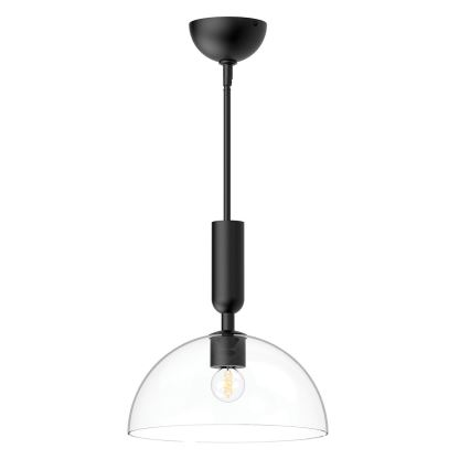 Alora Mood - Luster na tyči JUDE 1xE27/60W/230V čierna