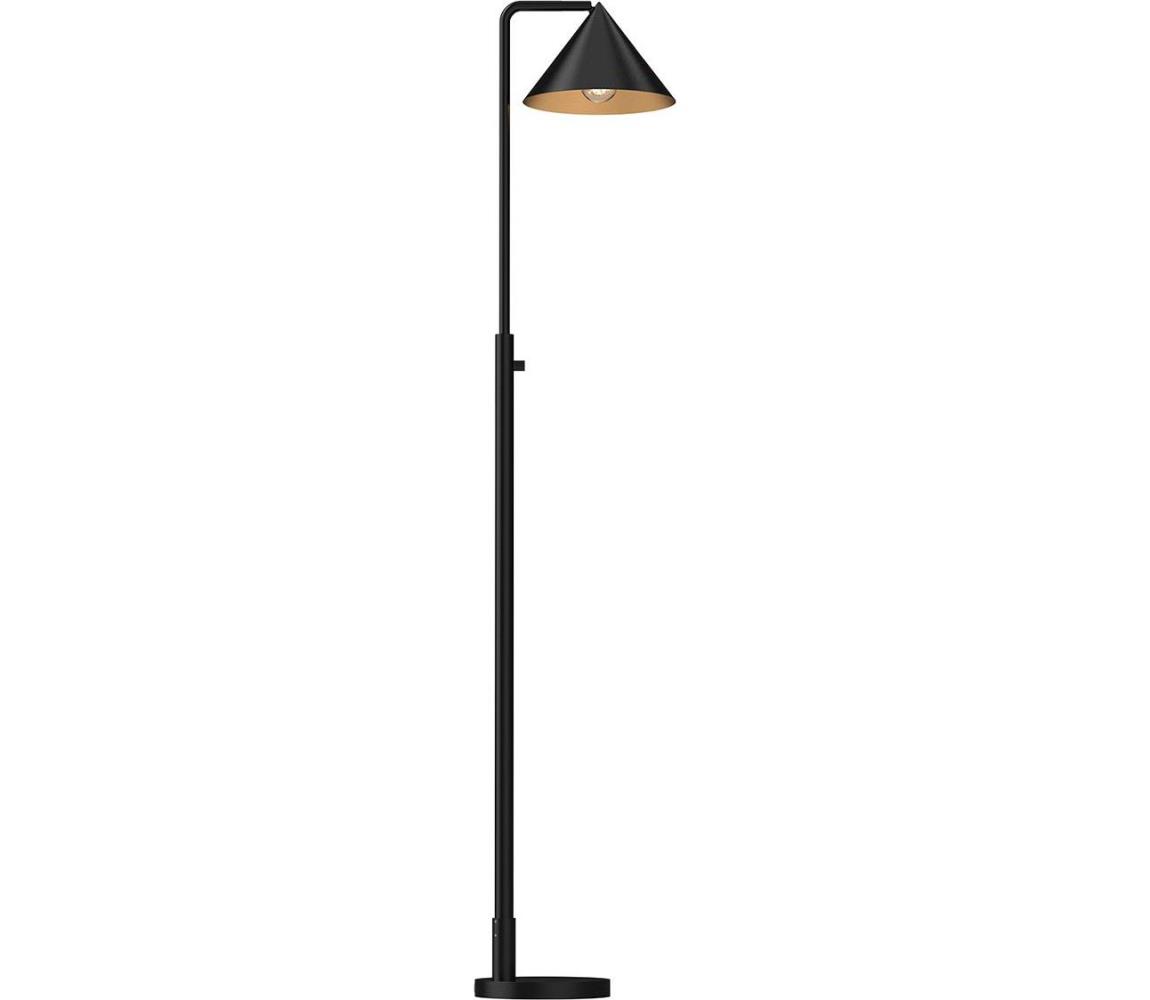 Elstead Alora Mood ALM-REMYCK-FL-BK - Stojacia lampa REMYCK 1xE27/60W/230V čierna ALM-REMYCK-FL-BK