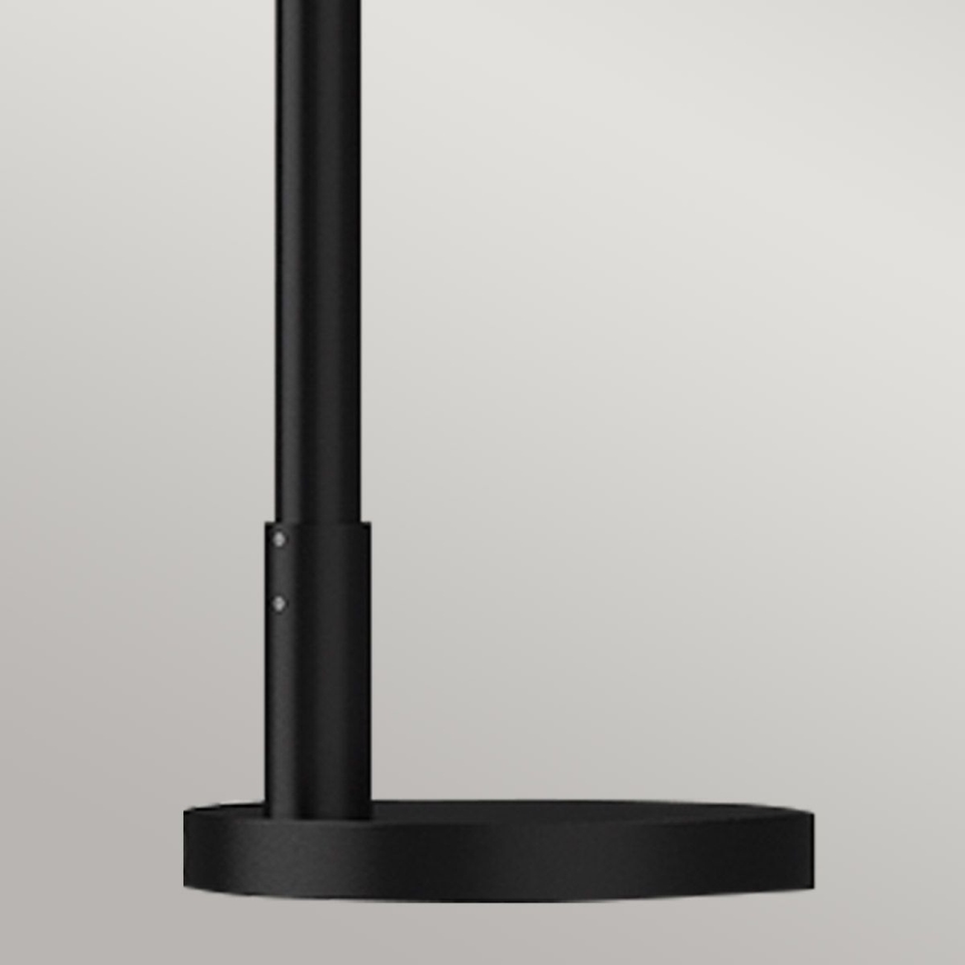 Alora Mood - Stojacia lampa REMYCK 1xE27/60W/230V čierna